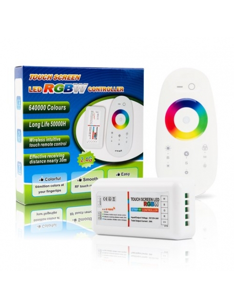 kit controller a distanza per strip striscie led rgb wifi rf  10a 12v 24v  0618
