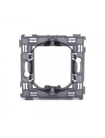 Supporto 2 Posti Per Scatola Tonda Compatibile Matix 500sm2a