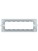 supporto 6-7 posti  compatibile con bticino serie Matix 506lsa