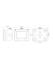 custodia idrobox ip55 3 posti bianco compatibile bticino matix 25502
