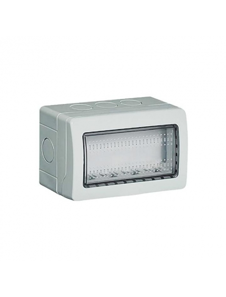 custodia  idrobox 4 moduli ip55 bianco compatibile bticino matix25504