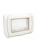 coperchio  Idrobox ip55  3 posti bianco compatibile bticino matix 25603