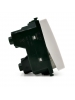 deviatore unipolare 16a-250v  bianco compatibile vimar plana 14004