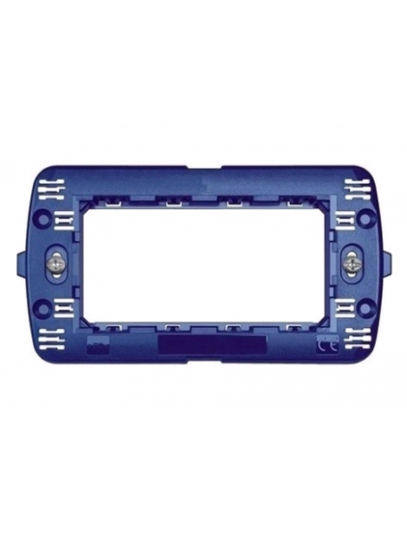 cestello supporto 4 posti moduli compatibile con bticino ln4704