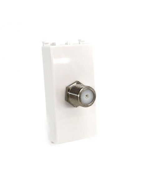 presa satellitare bianco compatibile vimar plana