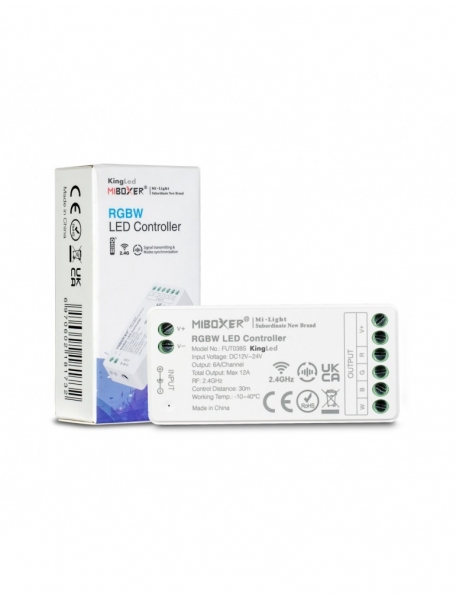 MIBOXER MI LIGHT FUT038S MINI RICEVITORE RF PER STRIP LED MULTICOLORE RGBW 5523