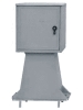 contenitore armadio in vetroresina area a bs 550 X 540 su basamento con serratura triangolare OECS04741GK