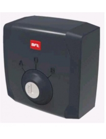 Selettore a chiave antivandalismo da esterno con doppio contatto con struttura in metallo bftp121023