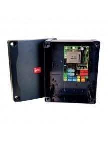 quadro di comando a dip switch per uno o due operatori da 230V/300W 50/60hz per cancelli a battente alcor ac a btfd114092 00002