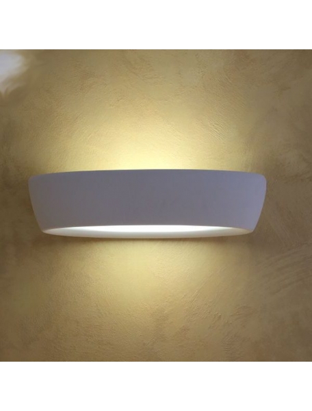 applique in gesso ceramico puro dalla forma contemporanea csf 400