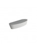applique in gesso ceramico puro dalla forma contemporanea csf 400
