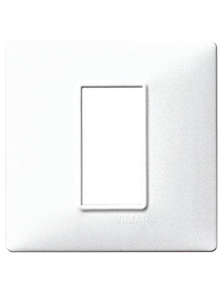 PLACCA 1M BIANCO VIMAR PLANA IN TECNOPOLIMERO VIMAR 14641.01
