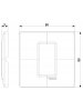 PLACCA 1M BIANCO VIMAR PLANA IN TECNOPOLIMERO VIMAR 14641.01