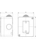 contenitore da parete ip40 1modulo vimar 14801