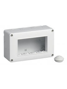 contenitore da parete 4 posti ip40 vimar 14804