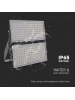v tac pro vt 505 faro led smd 500w ip65 hing lumes ultrasottile chip samsung colore nero  luce fredda 6000k sku 967