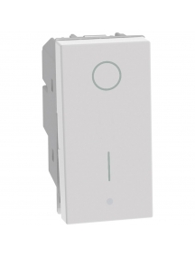 bticino JW4002 matix go Interruttore 2P 16A - 250 Va.c. - 1 modulo - bianco bticino JW4002