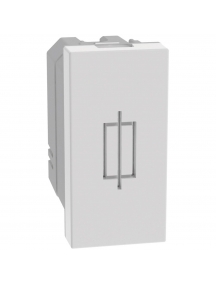 bticino jw4321 Portafusibile per fusibili 5x20 e 6,3x32 - max 10 A 250 Va.c. - 1 modulo - bianco bticino jw4321