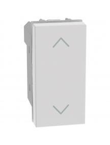 bticino jw4037n maix go Pulsante doppio 1P (NO) + 1P (NO) 10 A - 250Vac interbloccato bticino jw4037n