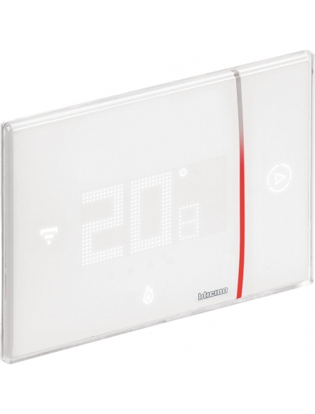 bticino living now termostato intelligente wifi da incasso bianco bticino xw8002