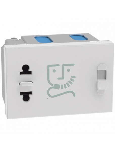 bticino JW4177 matix go presa per rasoio con trasformatore di isolamento bticino JW4177