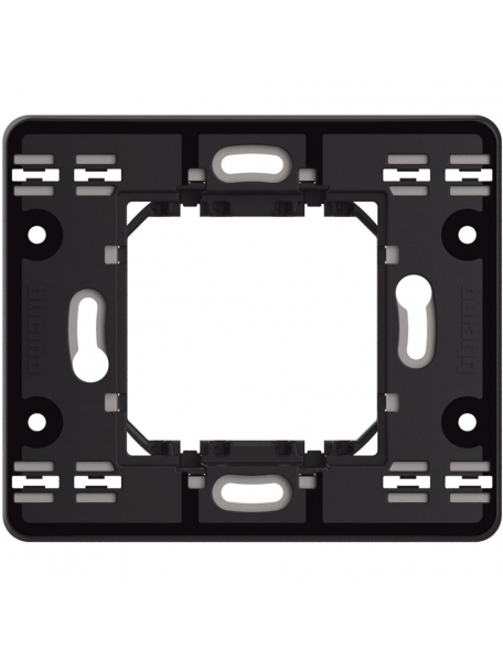 bticino  j4702 matix go supporto 2 moduli  fissaggio con viti bticino  j4702