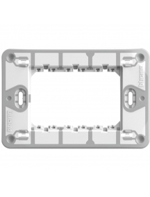 bticino j4703 matix go supporto 3 moduli  fissaggio con viti bticino j4703