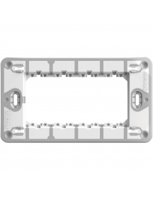 bticino j4704 matix go supporto 4 moduli  fissaggio viti bticino j4704