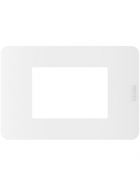 bticino JA4803JW placca matixGO 3 moduli bticino JA4803JW