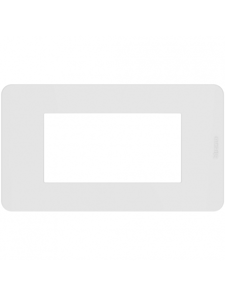 bticino ja4804jw placca matixgo 4 moduli bianca bticino ja4804jw