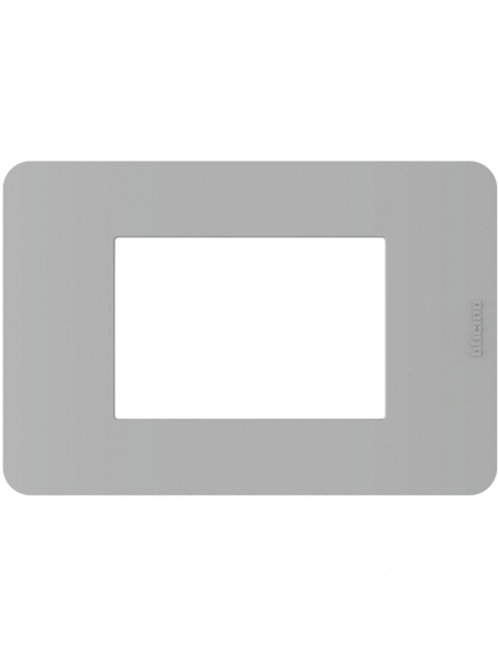 bticino ja4803jg Placca matixgo 3 moduli  grigio  materiale tecnopolimero bticino ja4803jg