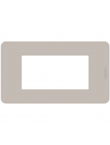 bticino JA4804ts placca matix go 4 moduli  sand bticino JA4804ts