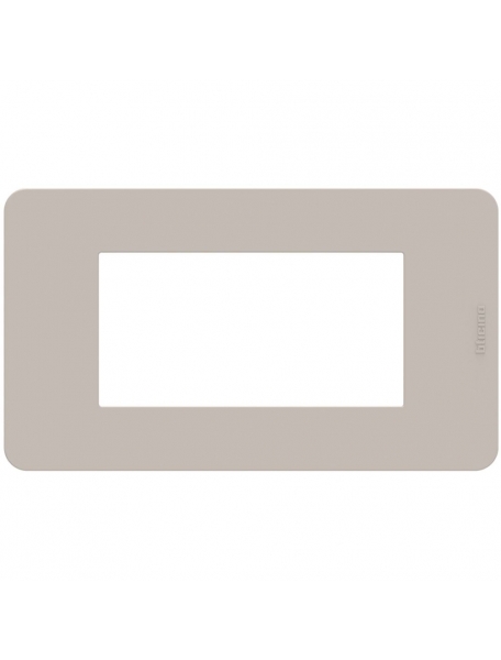 bticino JA4804ts placca matix go 4 moduli  sand bticino JA4804ts