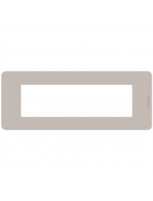 bticino JA4807ts placca matix go  7 moduli  sand bticino JA4807ts