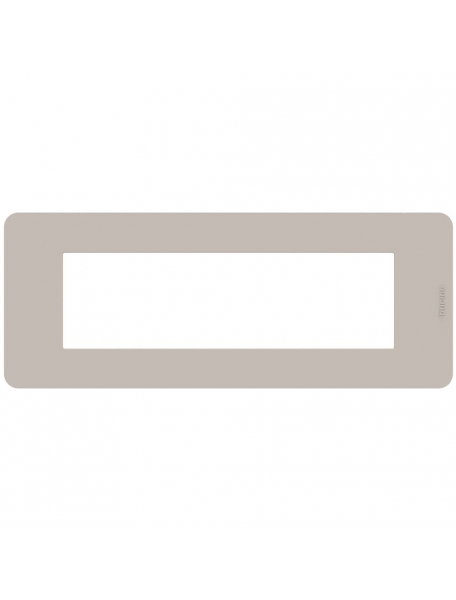 bticino JA4807ts placca matix go  7 moduli  sand bticino JA4807ts