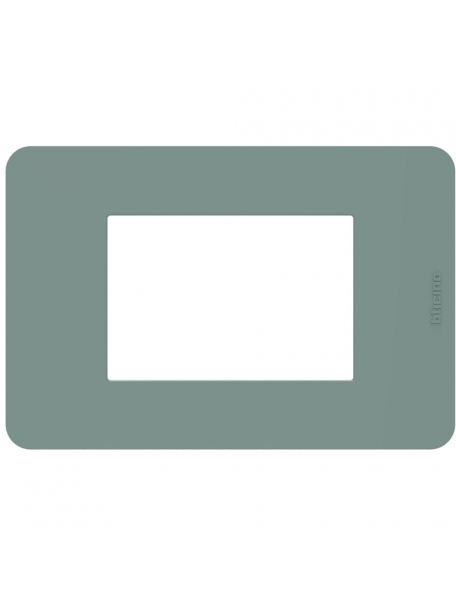 bticino JA4803tA placca matix go   3 moduli  agave bticino JA4803tA