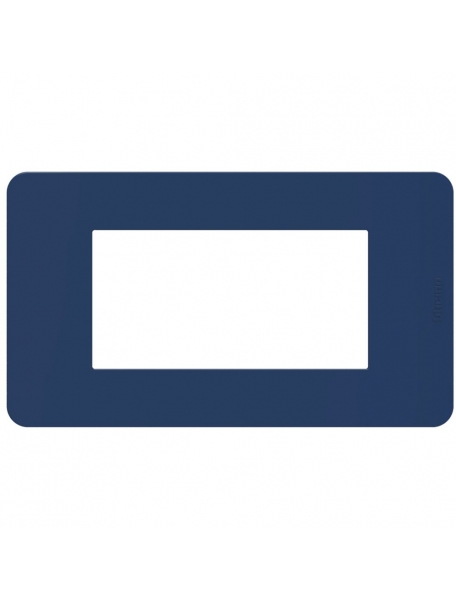 bticino JA4804TB placca matix go 4 moduli blue bticino JA4804TB