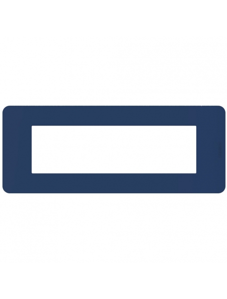 bticino JA4807TB placca matix go 7 moduli blue bticino JA4807TB