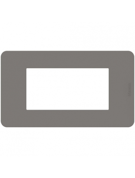 bticino JA4804TD placca matix go 4 moduli tortora bticino JA4804TD