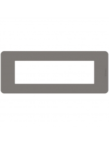 bticino JA4807TD placca matix go 7 moduli tortora bticino JA4807TD