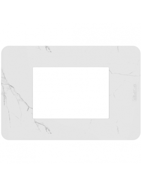 bticino JA4803EM placca matix go 3 moduli carrara bticino JA4803EM