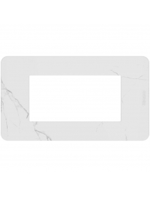 bticino JA4804EM placca matix go 4 moduli carrara bticino JA4804EM