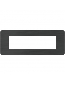 bticino JA4807EN placca matix go 7 moduli black nickel  bticino JA4807EN