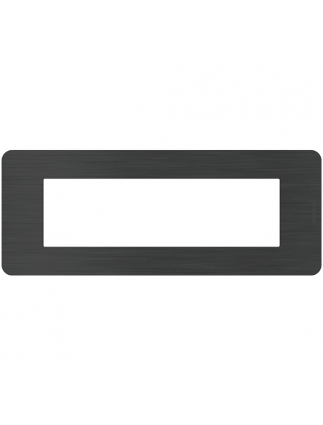 bticino JA4807EN placca matix go 7 moduli black nickel  bticino JA4807EN