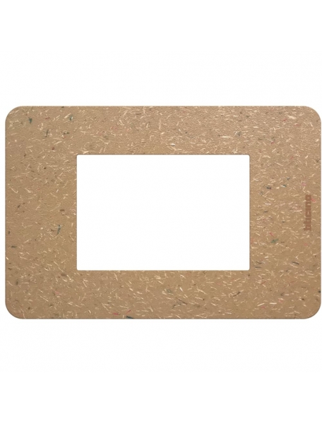 bticino JA4803BB placca matix go 3 moduli bio bticino JA4803BB