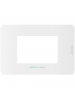 bticino JA48003jab placca matix go 3 moduli antibatterica  bticino JA48003jab