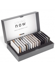 bticino KVAL18 valigia campionario placche living now bticino KVAL18