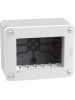 bticino 28403w matix go scatola ip40 3 moduli  bianco bticino 28403w