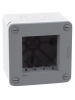 bticino 28402g matix go scatola ip40 2 moduli  grigio bticino 28402g