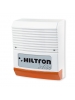 kit antifurto via filo hiltron con centrale 4 zone gsm sirena contatti rivelatori lettore di prossimita' KPROTEC4GSM